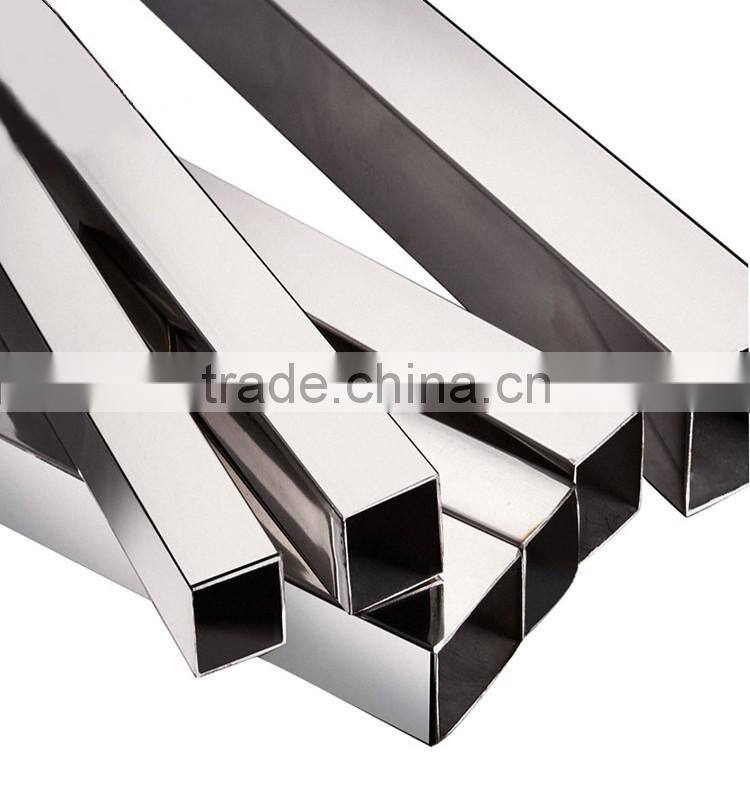 AISI 304 Stainless Steel Rectangular Round Tube