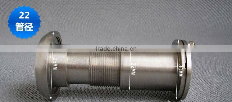 200 Degree high-definition wide angel lens polished Brass Material Door Viewer with cover