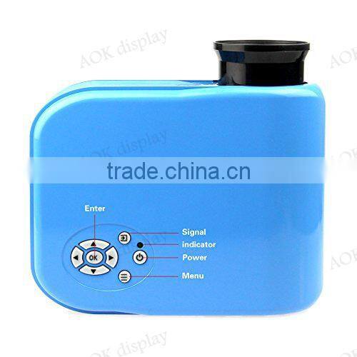 Portable Mini 1080P HD Multimedia LED Projector Home Cinema Video TV VGA 2*USB 2*HDMI