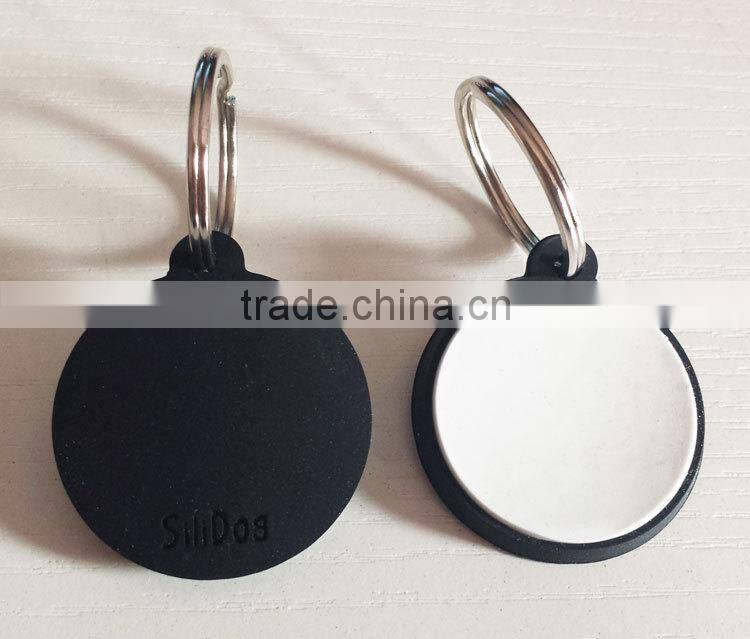 Wholesale Cheap Custom Shape Silicone Blank Dog Tag