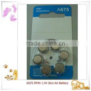Eunicell high voltage A13 1.4V hearing aid batteries A13 A10