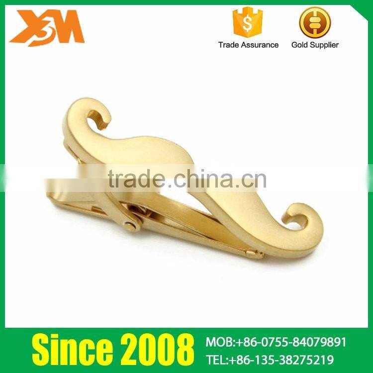 Cool Mustache Shaped Copper Durable Make Your Own Tie Clip