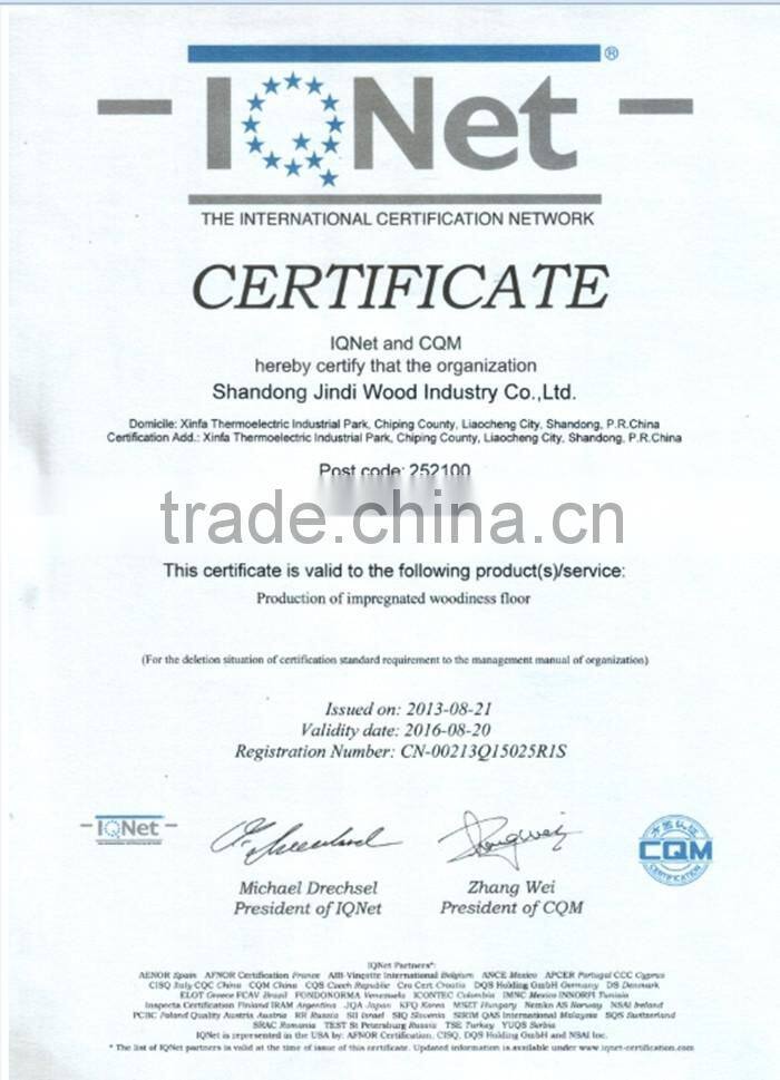 hot sale ac4 7-12mm cherry clor laminate flooring made in china