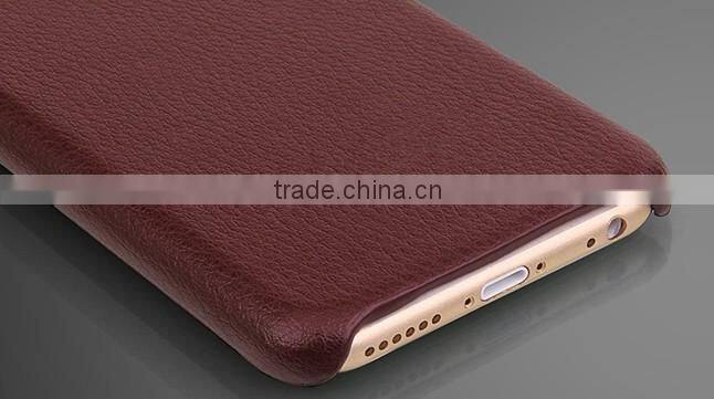 sole design leather cover for iphone 6