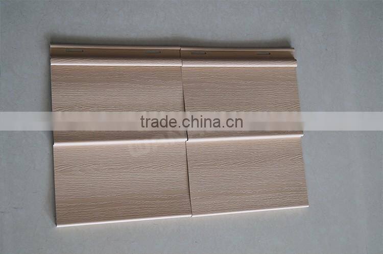 Composite exterior plastic PVC lumber wall siding