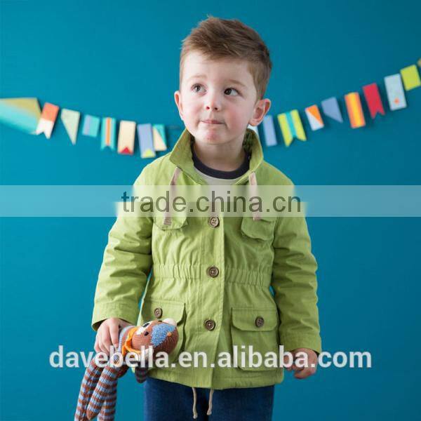DB775 dave bella 2014 winter infant coat baby wadded jacket padded jacket outwear winter coat jacket boy winter coat