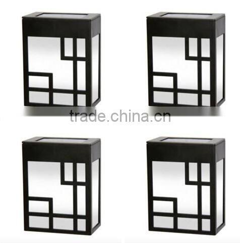 Solar LED Deck Path Patio Lamp Light Lights Lighting Fixture Dusk to Dawn 4 Pack