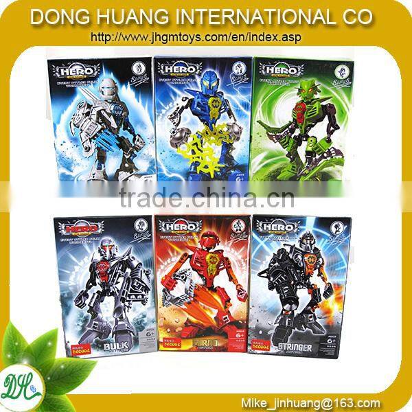 super hero funny kids building block toy bricks educational toys puzzle