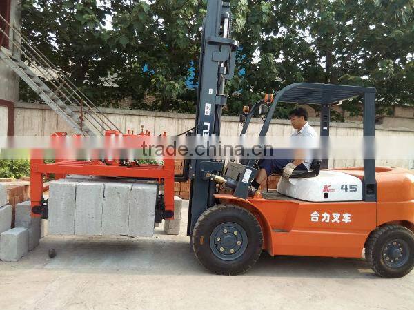 Hydraulic forklift block clamp