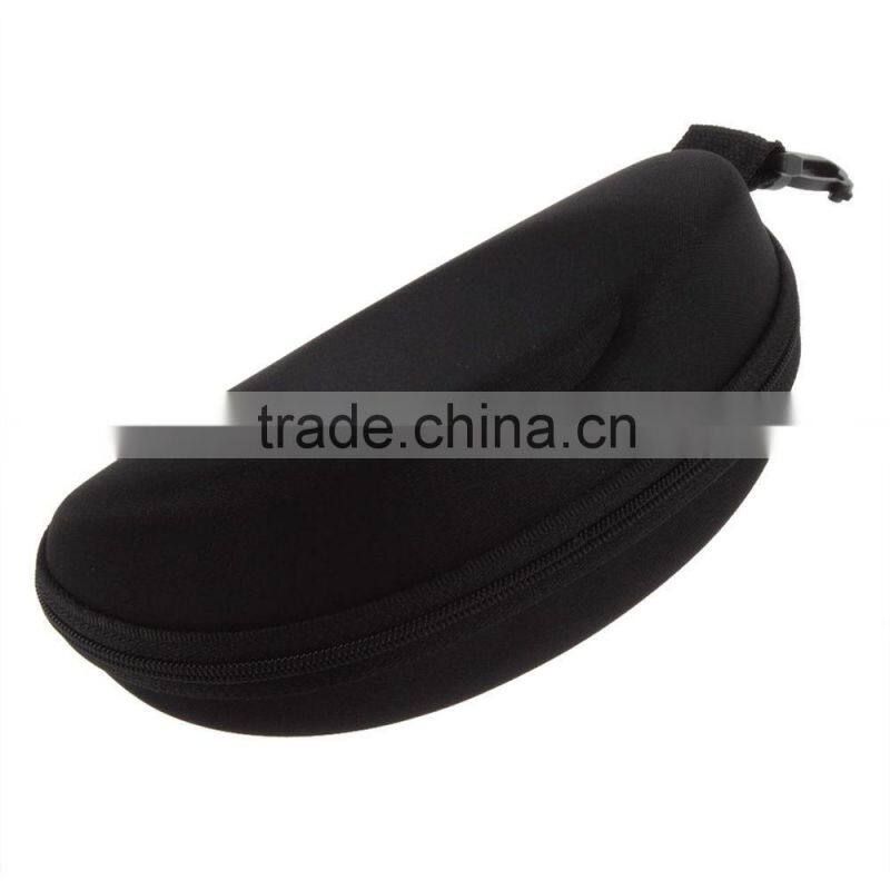 NEW Black Sunglasses Reading Glasses Carry Case Bag Hard Zipper Box