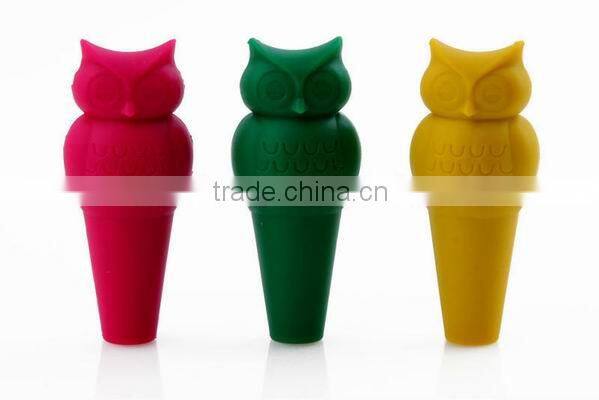 funny silicone wine accessories