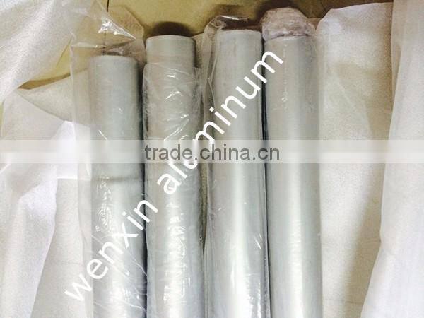 Golden shrinkage aluminum tube