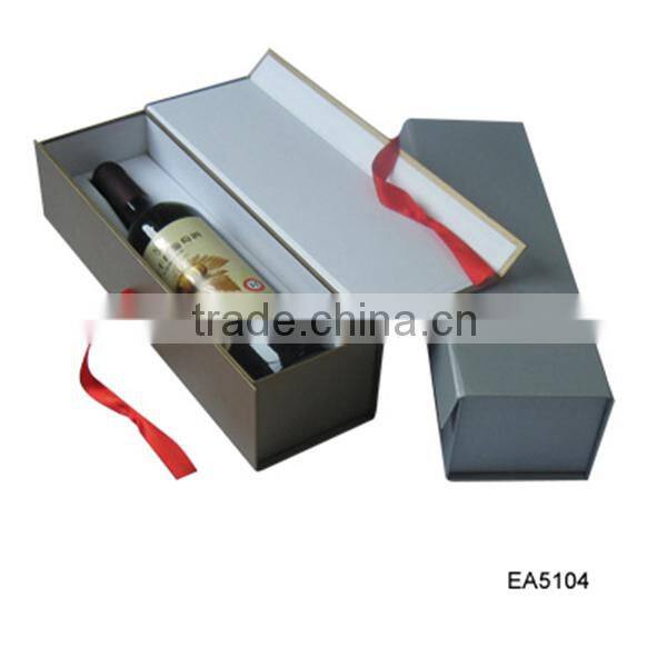 Best quality shot glass packaging box, single bottle wine box, wine packaging bag in box wholesale