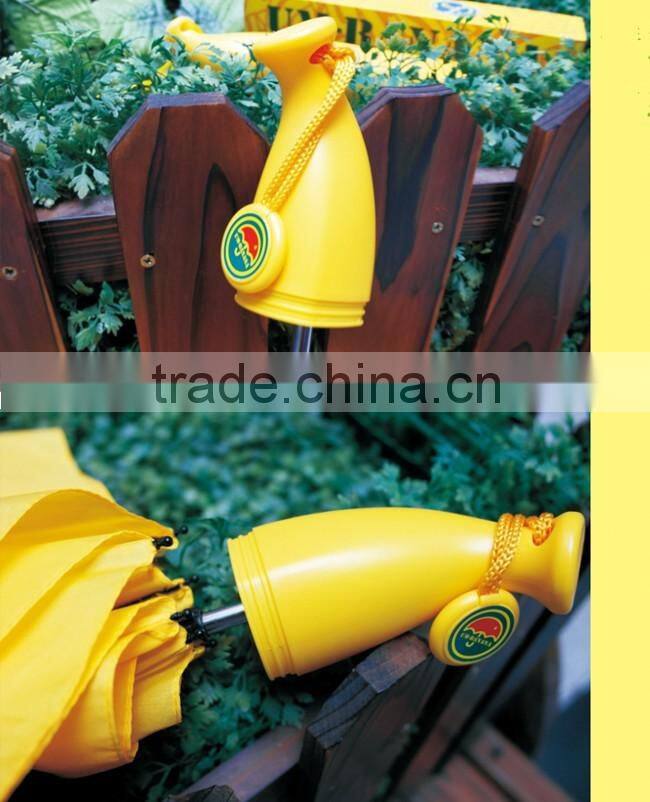 Hot Sell Unique Umbrella Sun And Rain Folding Umbrella banana Shape Umbrella