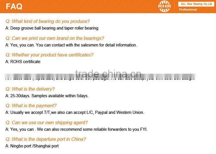 mini tractor taper roller bearing 30210