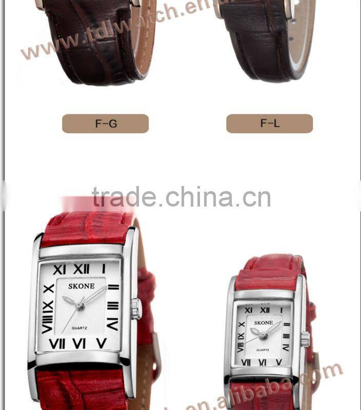 Top Brand SKONE Design Leather Strap Roles Watches Men