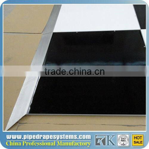 movable stage and dance floor aluminum edge for dance floor