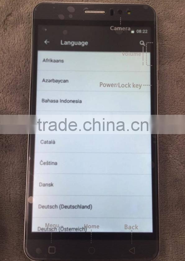 315-Cheap Cellphone Smartphone 3g Mobile Phone Metal CNC Body Design Ultra Thin And 6.0inch With Android 5.1 Multi-language