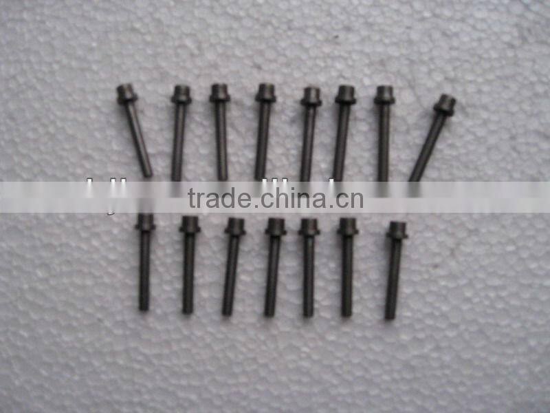 special DIN 933/934 zirconium hexagon flange bolts for Radar