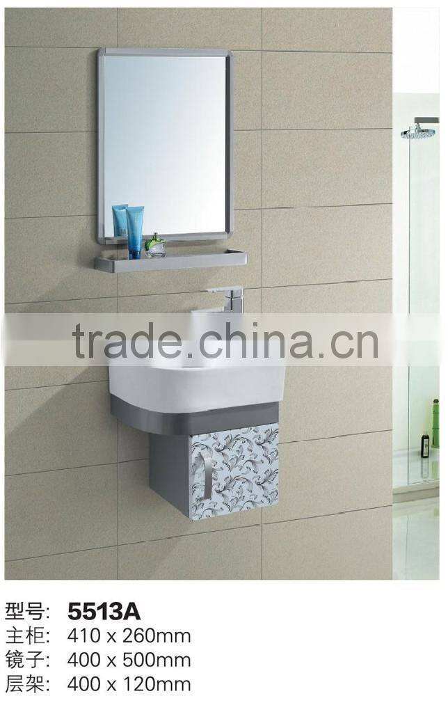 China factory promotion wall hung used bathroom vanity cabinets