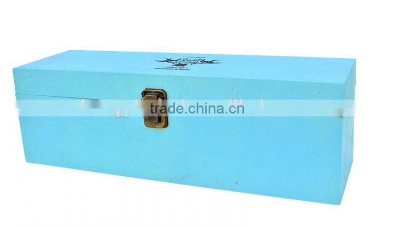 Cheap wooden wine bottle box wooden wine box single bottle wine box