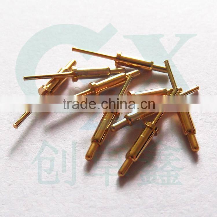solder cup brass spring pogo pin connector