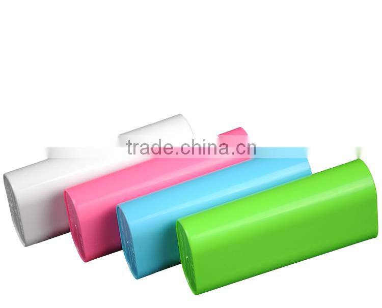 Good quality outdoor urgently charger portable mobile power bank 5200mah