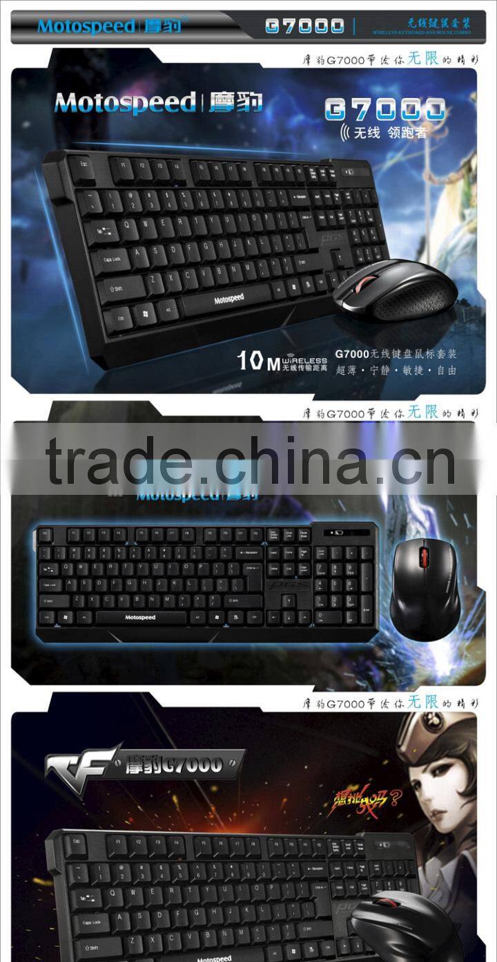 2016 Christmas pormotion tablet pc 2.4GHz wireless keyboard mouse combo,wireless keyboard and mouse set