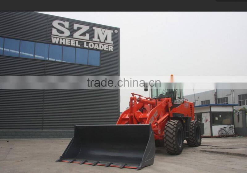 High dumping wheel loader with 4.5m dumping distance