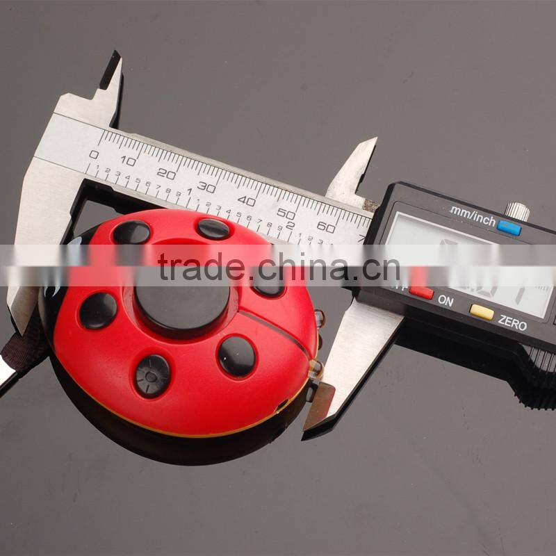 130db Ladybug personal safety alarm anti rape anti attack alarm for ladies kids elderly nigh shift people