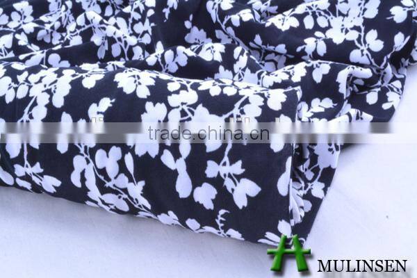 Shaoxing Knitted polyester FDY spandex printed fabric