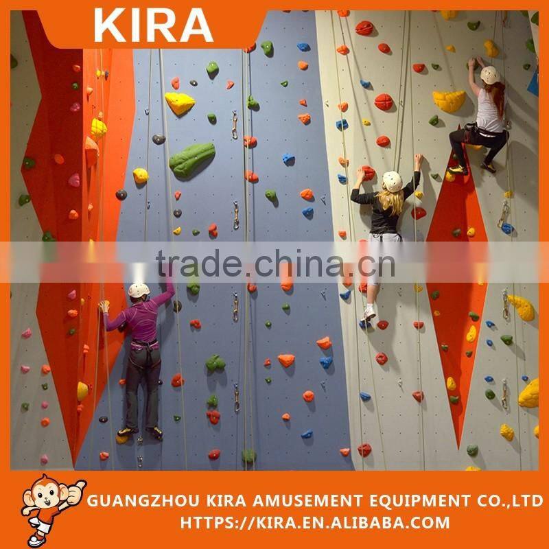 Hot selling inflatable outdoor climbing wall playground equipment