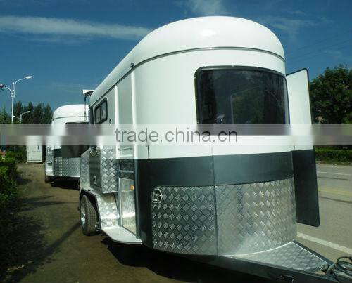 2 horse float straight load extended