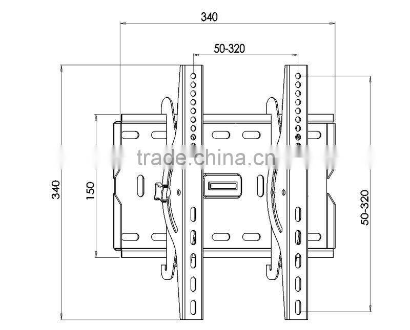 13"-37" tilt TV bracket