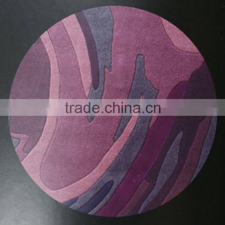 Hot sale modern round carpet for decoration