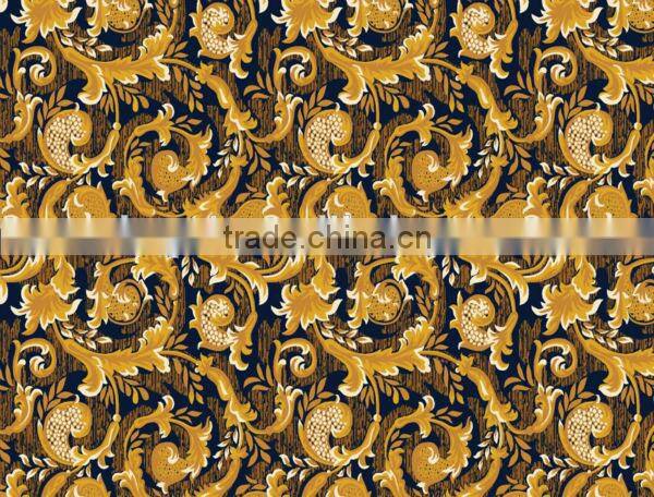 2014 printed wall to wall carpet for with modern design