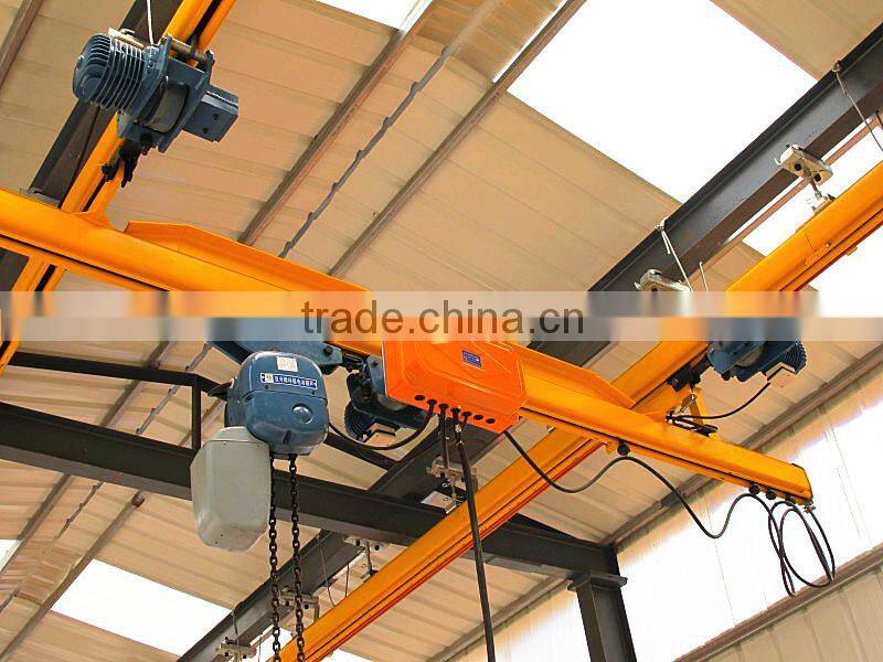 0.3 Discount 500kg single beam small overhead crane