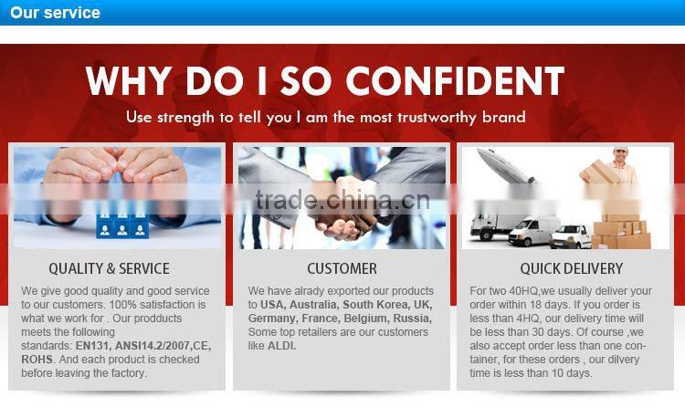 3.8m European EN131 standard retractable ladders