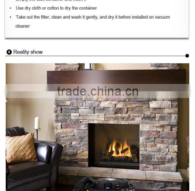 Ash cleaner 800W bin 20lt steel pipe pellet stove chimney BJ121-20L