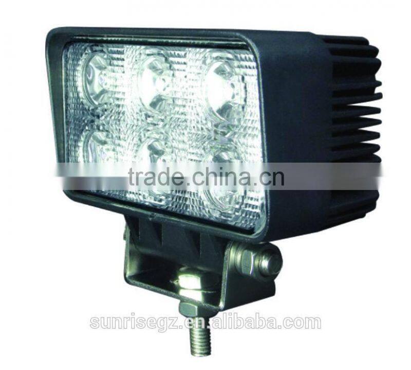 Hot Sell Highpower performance vehicle LED Work Light,for ATV SUV TRUCK JEEP Offroad 4x4 Vehicles(SR-LW-18C) Spot or Flood Beam