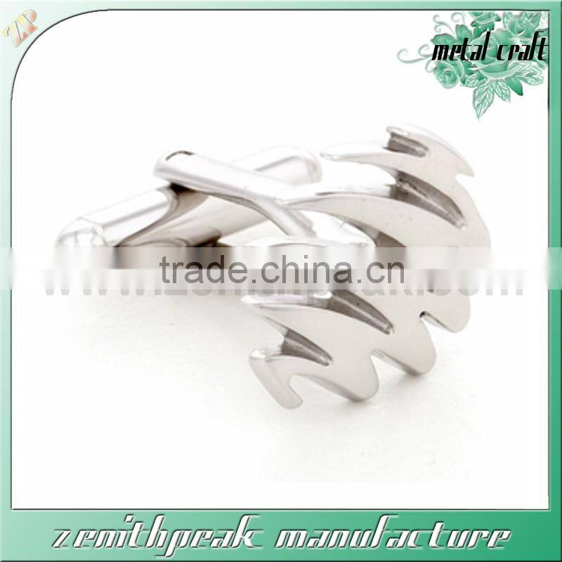 metal cufflink with customized logo