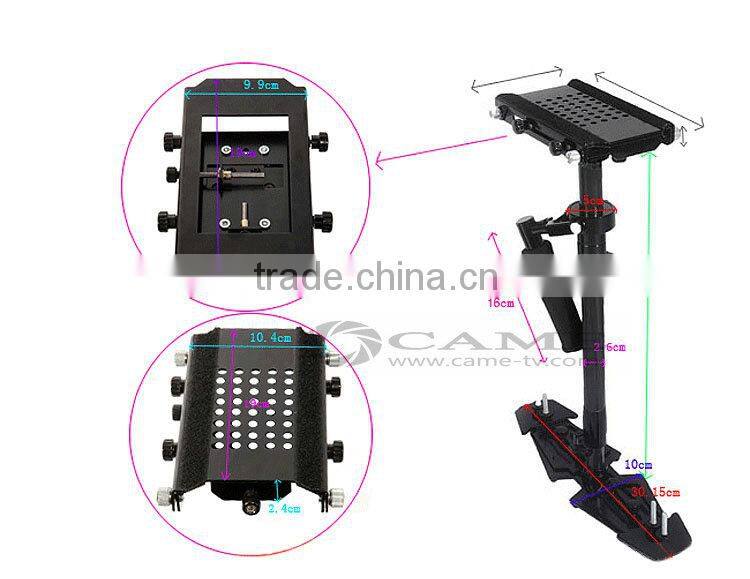 Wieldy Carbon Iron Triangle Video Stabilizers Steadycam Steadicam Camera