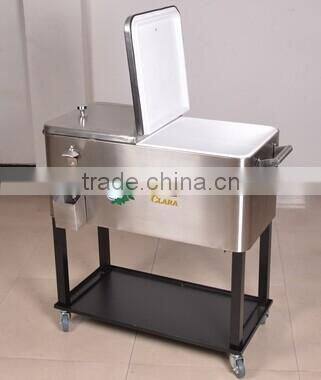 stainless steel ice cooler box