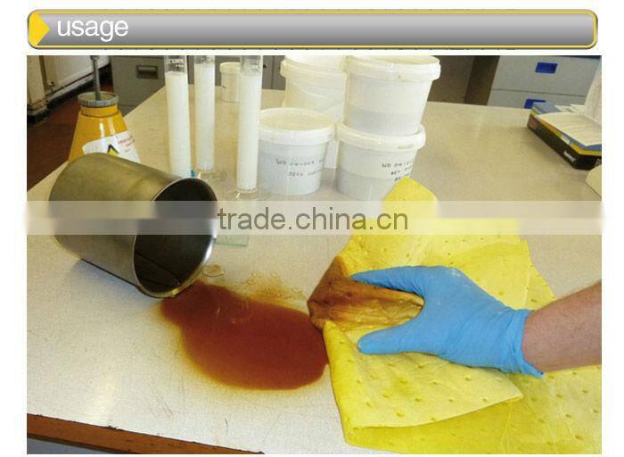 100%pp Chemical Hazmat Absorbent Pads