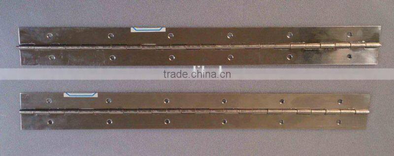 Stainless steel 304 continuous piano hinge/Stainless steel 201 long hinge/Metal steel long piano hinge