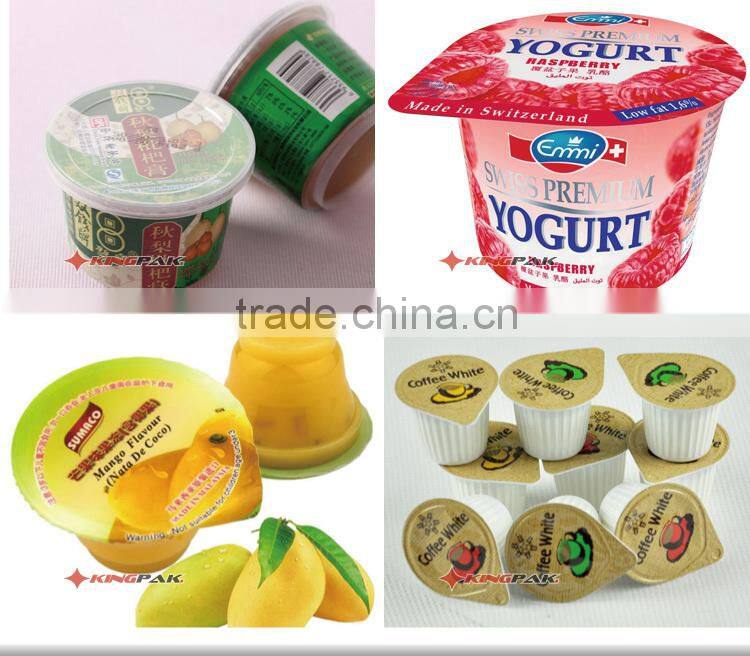BG60A Yogurt Plastic Cup Filling And Sealing Machine