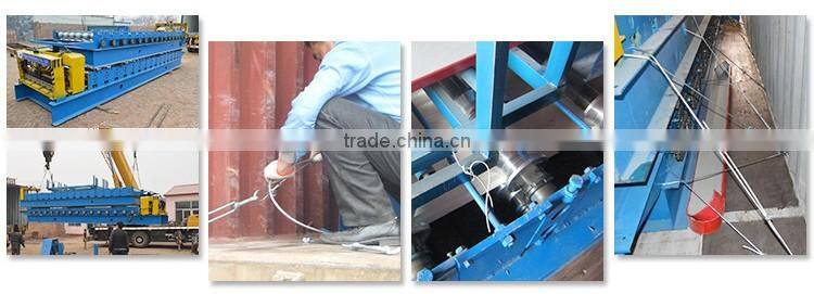 Professional Construction double roof sheet equipment
