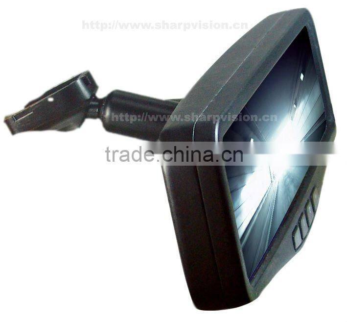 4.3 inch digital car reversing mirror system