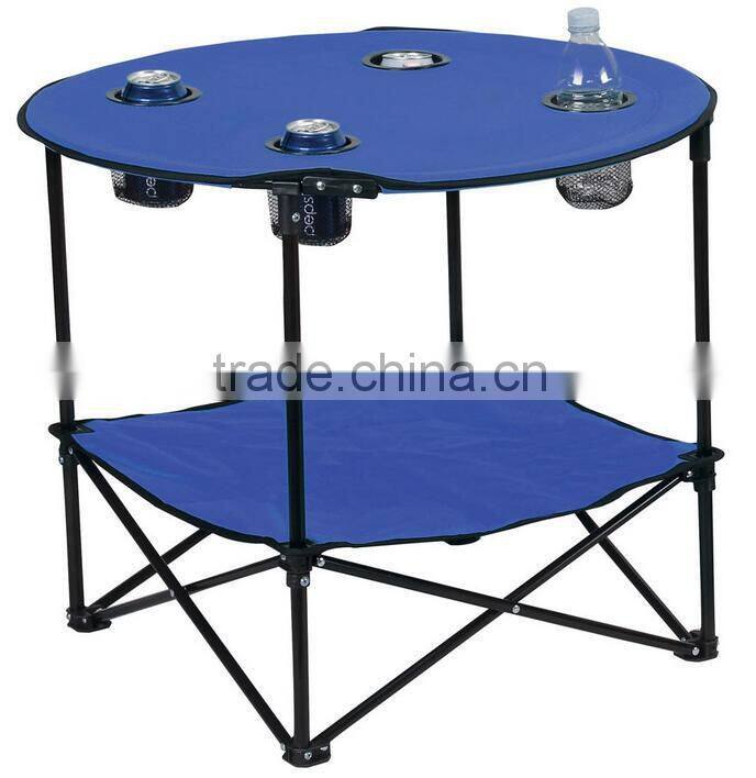 600D Folded Table Specific Use Outdoor Camping Round Folding Table