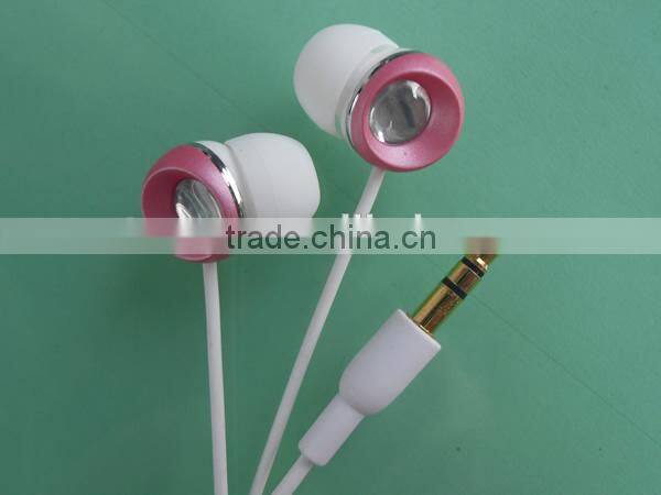 Styling super sound crystal diamond earphones for ipod